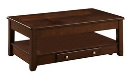 Homelegance Coffee Table, Cherry - $602.19