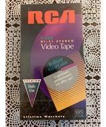 Brand New Sealed RCA T120 Blank Video Tape VHS 6 Hours Hi Fi Stereo Vivi... - $7.49