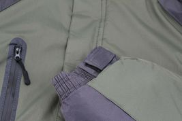 Men’s Quilted Lined Removable Hood Two Toned Zipper Puffer Lightweight Jacket image 13