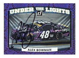 AUTOGRAPHED Alex Bowman 2022 Donruss Racing UNDER THE LIGHTS (#48 Ally C... - $36.00