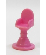 1995 Polly Pocket Vintage Ice Cream Fun / Stand - Pink Stool Bluebird Toys - $5.00