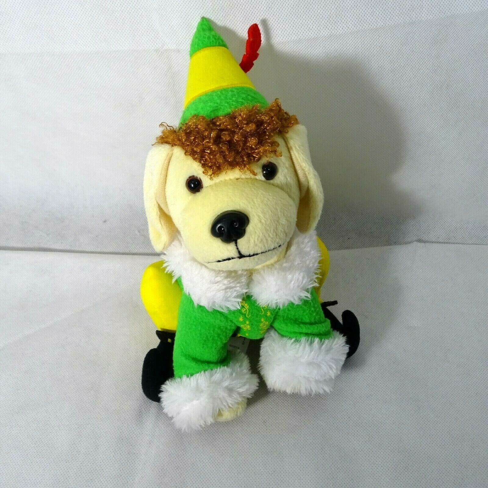 Raising Canes Buddy Elf Dog Puppy 2015 Collectible Plush Stuffed Toy