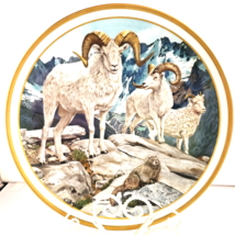 Lenox Collector Plate American Wildlife Dall Sheep Artist Norman Adams 1982 - $28.05