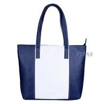 Husna's Blue And White Tote Bag.