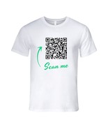 Q R Code Scan Me Premium T Shirt - $27.00