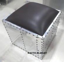 NauticalMart Aviator Side Sofa Modern Stool Decorative Furniture 