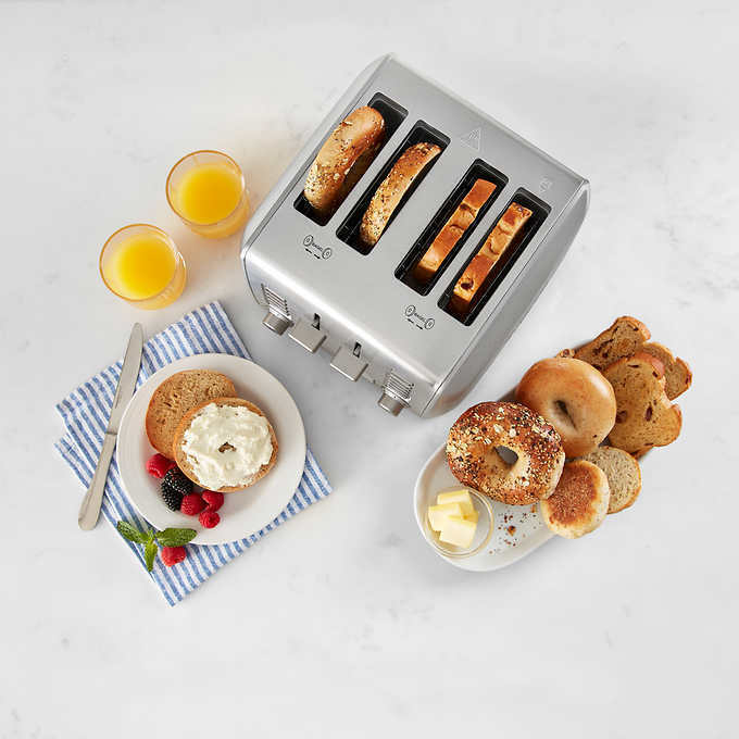 Cuisinart Custom Select 4Slice Metal Toaster Stainless Steel RBT