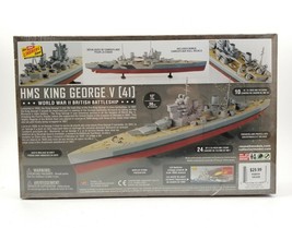 Lindberg HMS King George V 41 British Battleship 1:750 Scale Model Kit 1... - $24.86