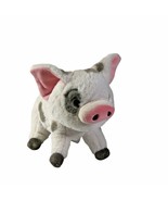 Disney Store Moana Pua Plush Pig Stuffed Animal Toy White gray and pink ... - $9.89