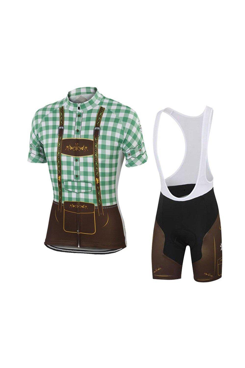 lederhosen bike jersey