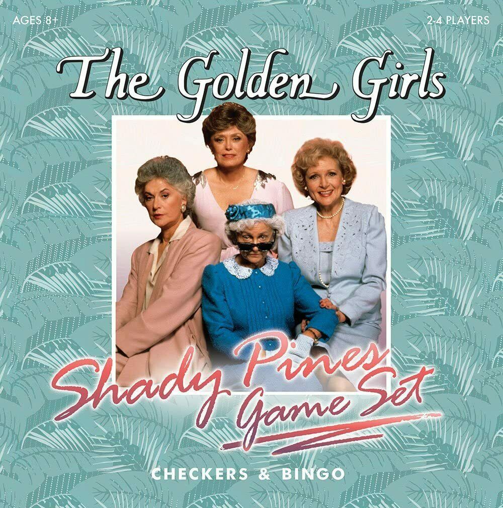 Primary image for The Golden Girls Shady Pines Game Set-Checkers and Bingo; Betty White
