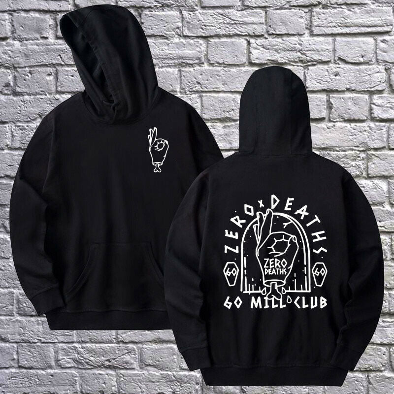 Zero deaths pink hoodie Clearance