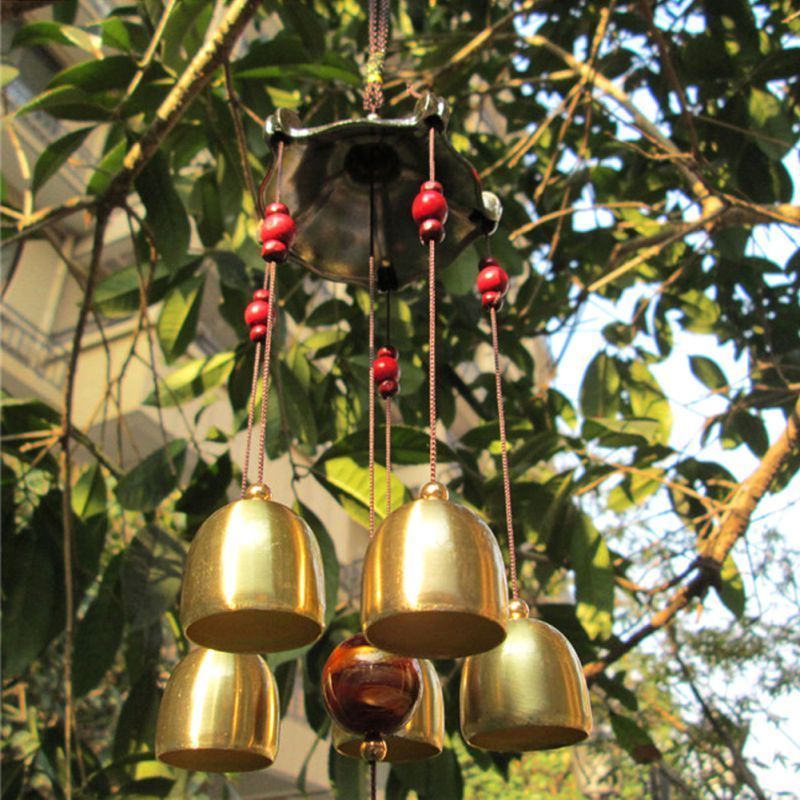 Wind Chimes Copper Bells Large Windchime Garden Outdoor Balcony Yard
