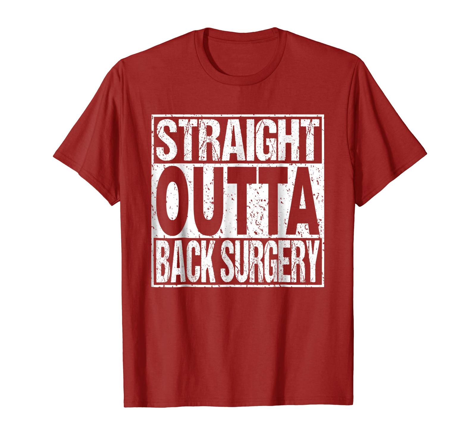 New Shirts Back Surgery TShirt Lumbar Spinal Fusion