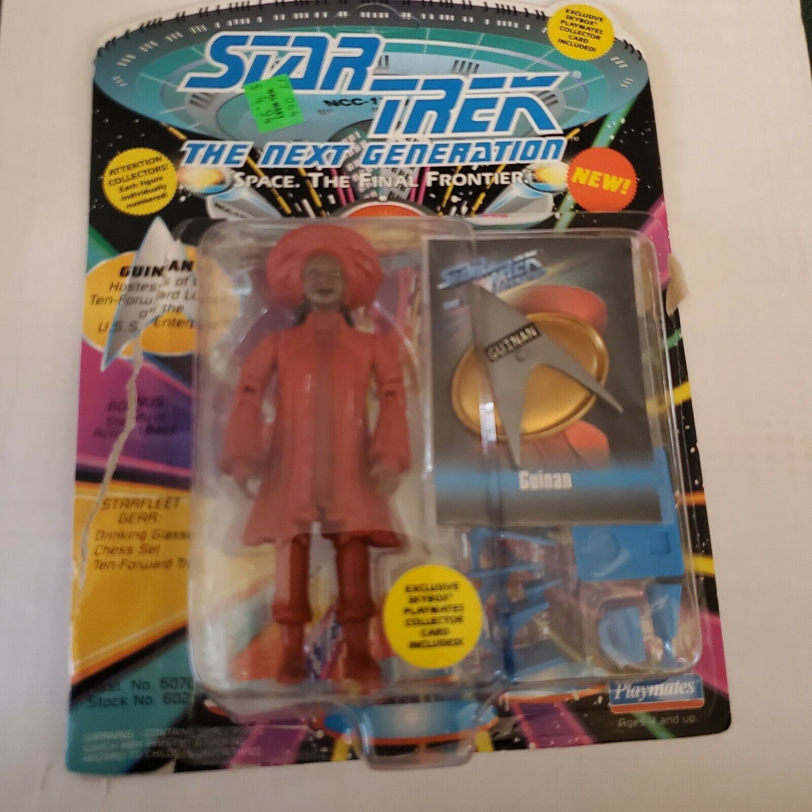 Playmates Toys Star Trek The Next Generation Guinan Moc Action Figure Action Figures 0926