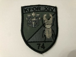 KFOR XIV 74 PATCH ARMY MILITARY BADGE SHOULDER PATCH INSIGNIA - $9.50