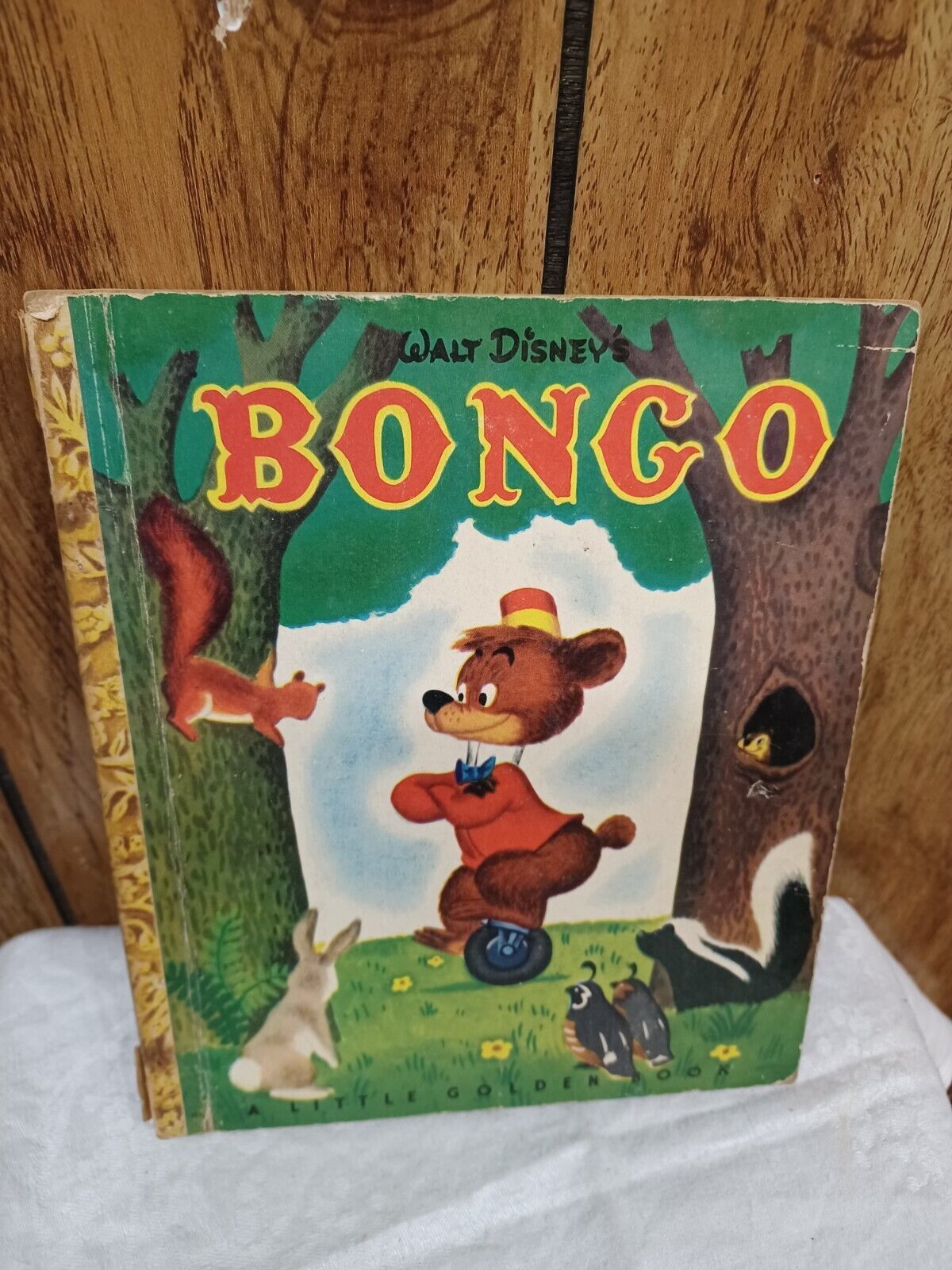 Walt Disney Bongo Little Golden Book E Edition Antiquarian & Collectible
