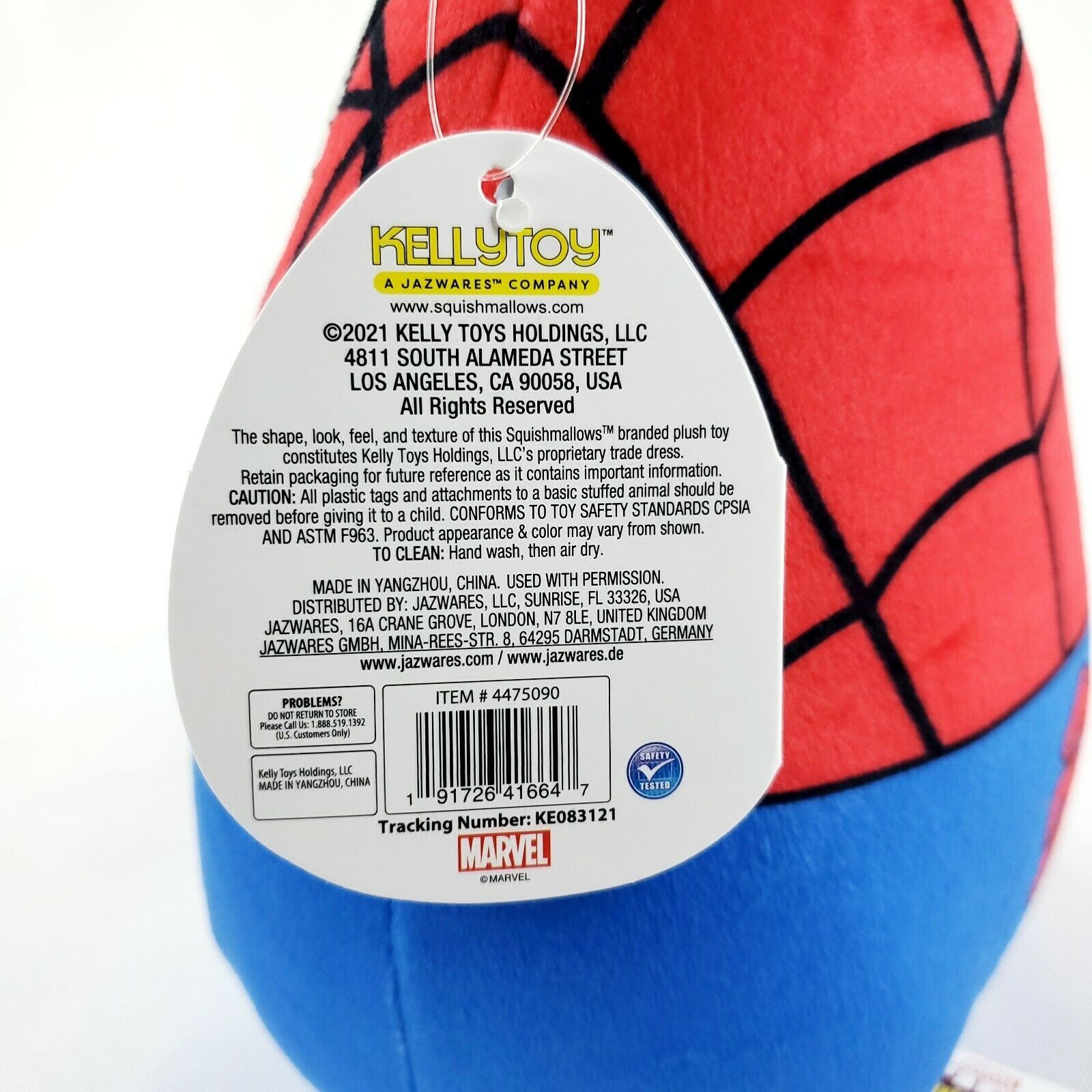 spider man squishmallow