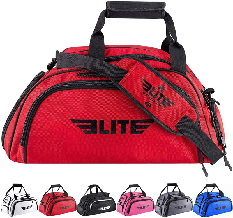 Elite Sports Boxing Gym Duffle Bag For Mma, Bjj, Jiu Jitsu Gear, Duffel ...