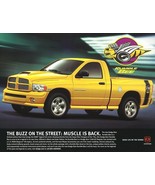 2004 Dodge RAM 1500 RUMBLE BEE/HEMI SPORT brochure sheet 04 - $8.00