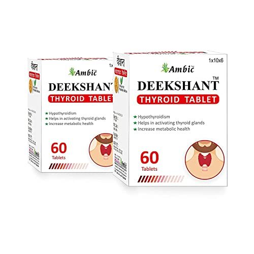 Vasudev Deekshant Thyroid Tablet for Hypothyroidism | Ayurvedic Thyroid Support