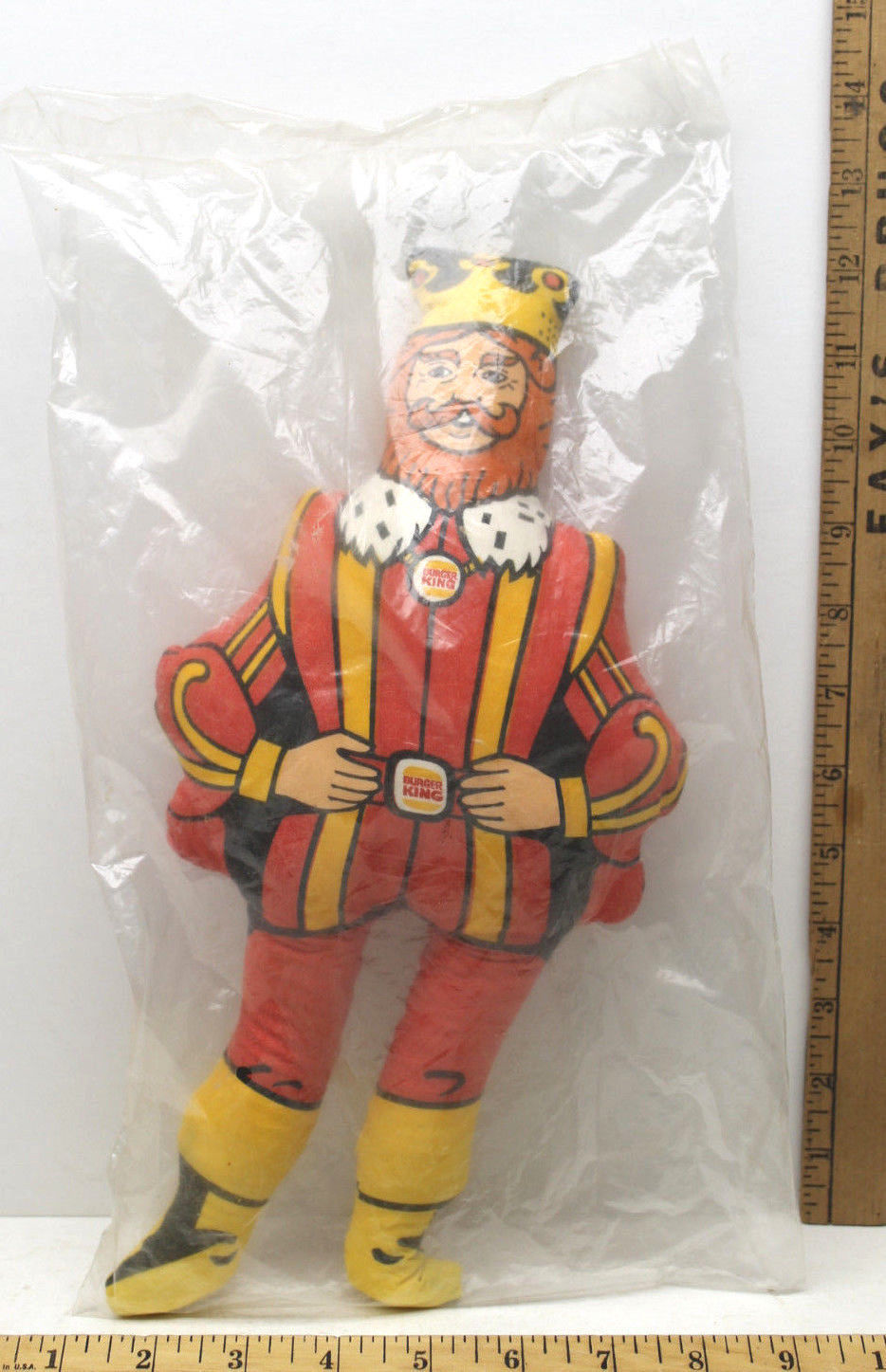 burger king stuffed doll