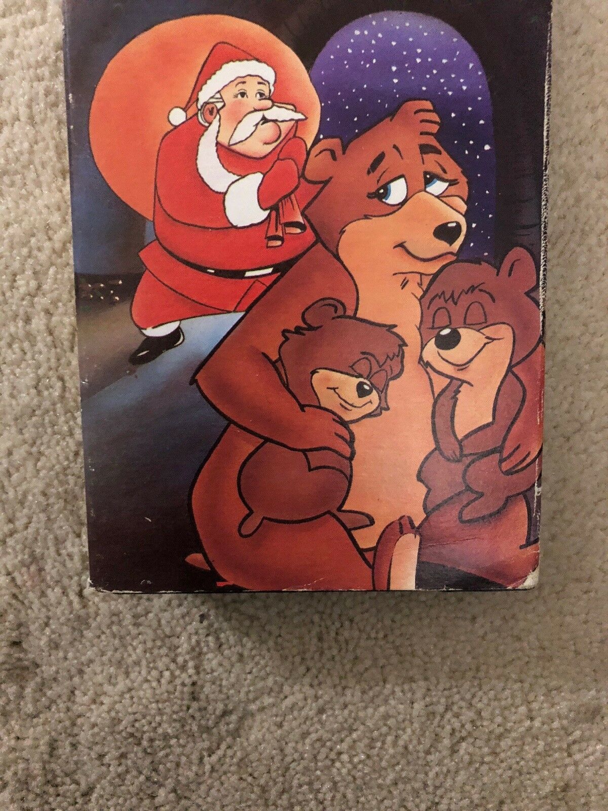 Santa and The Three Bears VHS-TESTED-RARE VINTAGE COLLECTIBLE-SHIPS N ...