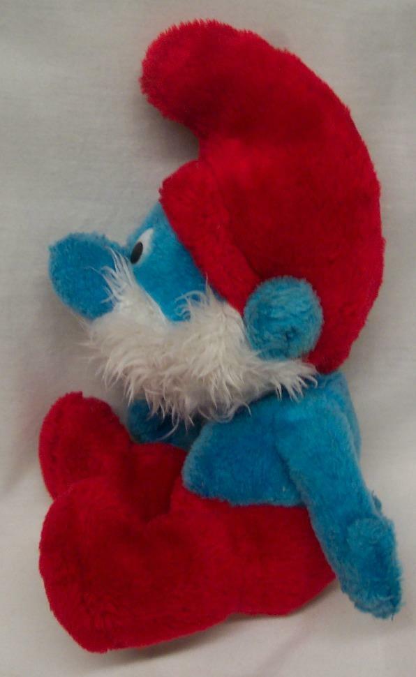 papa smurf stuffed toy