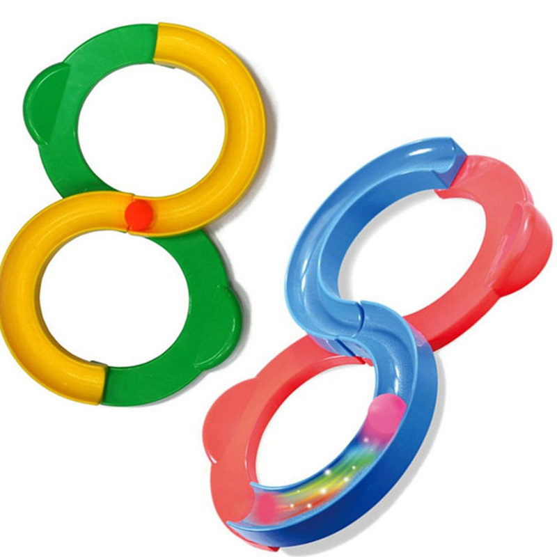 8 Shape Variety Track Toys Hand-eye Coordination Balance Ability ...