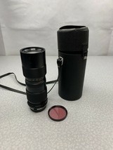 Vivitar 85-205mm f3.8 Macro Focusing Zoom Lens W/ Camrex Polarizer & Case B2 - $44.55