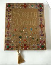 Disney Parks Sleeping Beauty 9 x 11 inch Storybook Style Journal Blank Book NEW image 1
