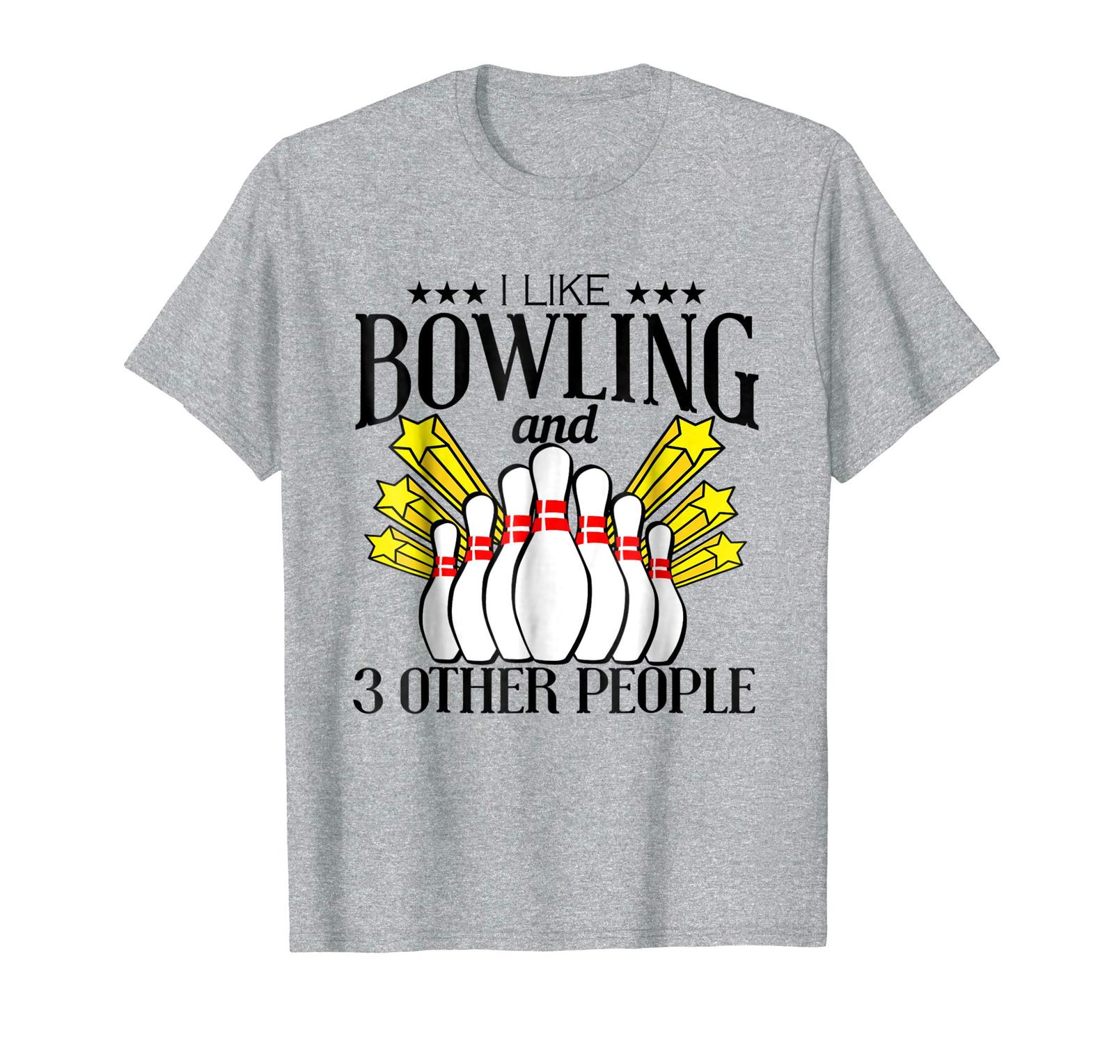 Funny Tee - Retro Bowl Team Shirts - I Like Bowling Funny Gift Joke ...