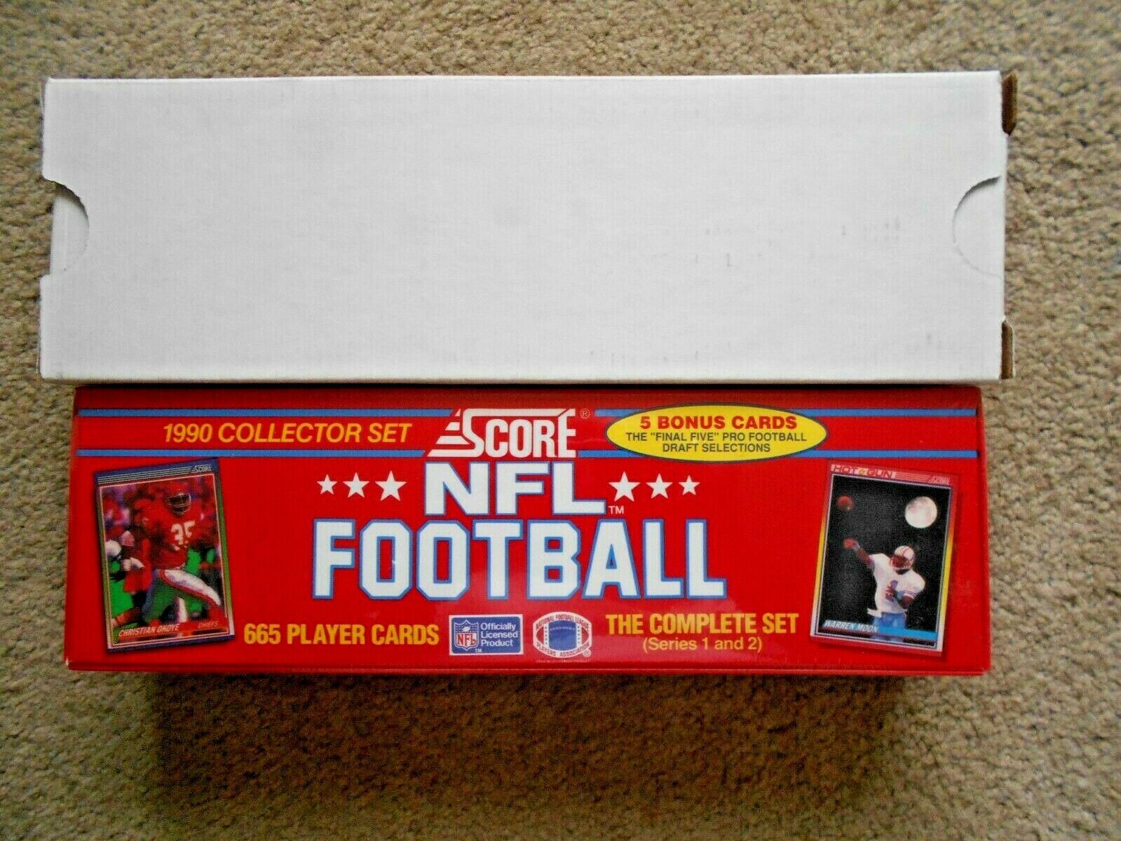 Score NFL Football 1990 Collector Set,  665 Player Cards #99600