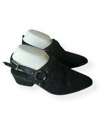 Urban Outfitters Slip On Shoes 9 Womens Black Point Toe Casual - $23.06