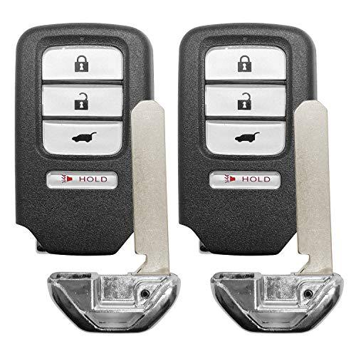FOR 2016-2020 Honda HR-V Smart Car Key Fob 4 BUTTON Hatch FCCID: KR5V1X ;by AUTO