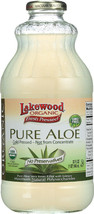 4 Glass Bottles 1 Qt/bottle Organic Aloe Vera Juice - $89.00