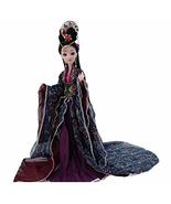 Gentle Meow China Ancient Ball-Jointed Doll with Black and Purple Chines... - $48.60