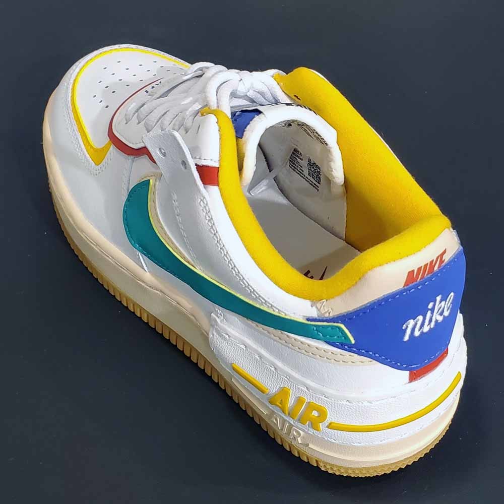 nike air force 1 low shadow summit white neptune green