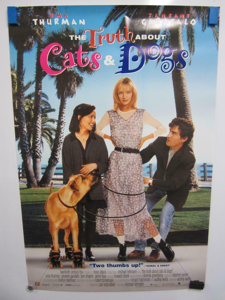 THE TRUTH ABOUT CATS & DOGS Uma Thurman Janeane Garofalo Original Movie
