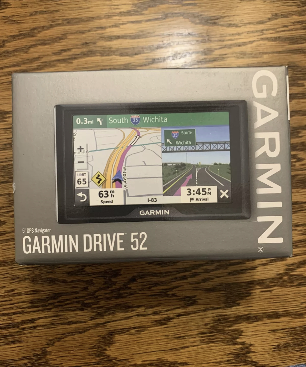 NEW Garmin Drive 52 GPS Navigator With 5” Display 0100203606