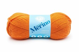 Lion Brand Yarn Touch of Merino Yarn Amber Glow 90% Acrylic 10% merino wool - $11.99
