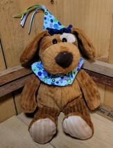 Toys R Us Animal Alley Happy Birthday Dog Gift Card Holder Plush Stuffed... - $12.86