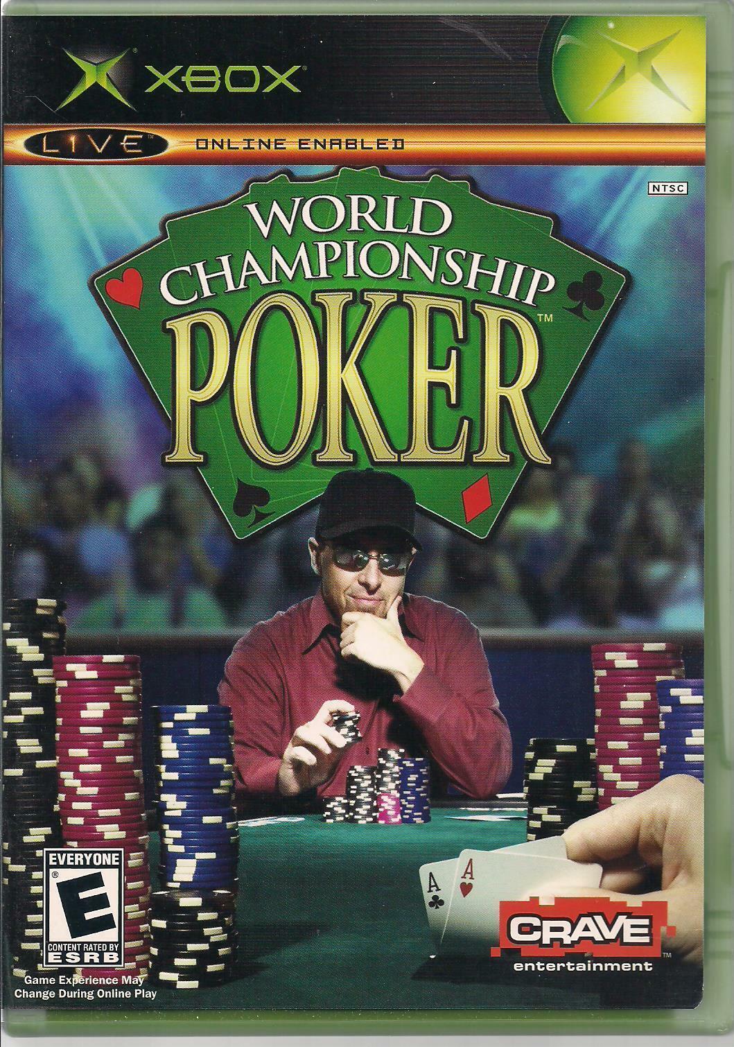 Primary image for World Championship Poker Microsoft Xbox 2004 Game Case and Manual