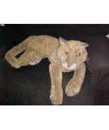 24" Rare Folkmanis Cougar Hand Puppet Plush Stuffed Toy Retired and Very Rare - $148.49