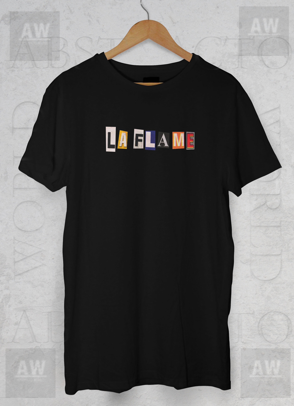 travis scott la flame shirt