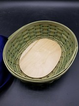 Longaberger Oval Sage Leaf Basket - $44.50