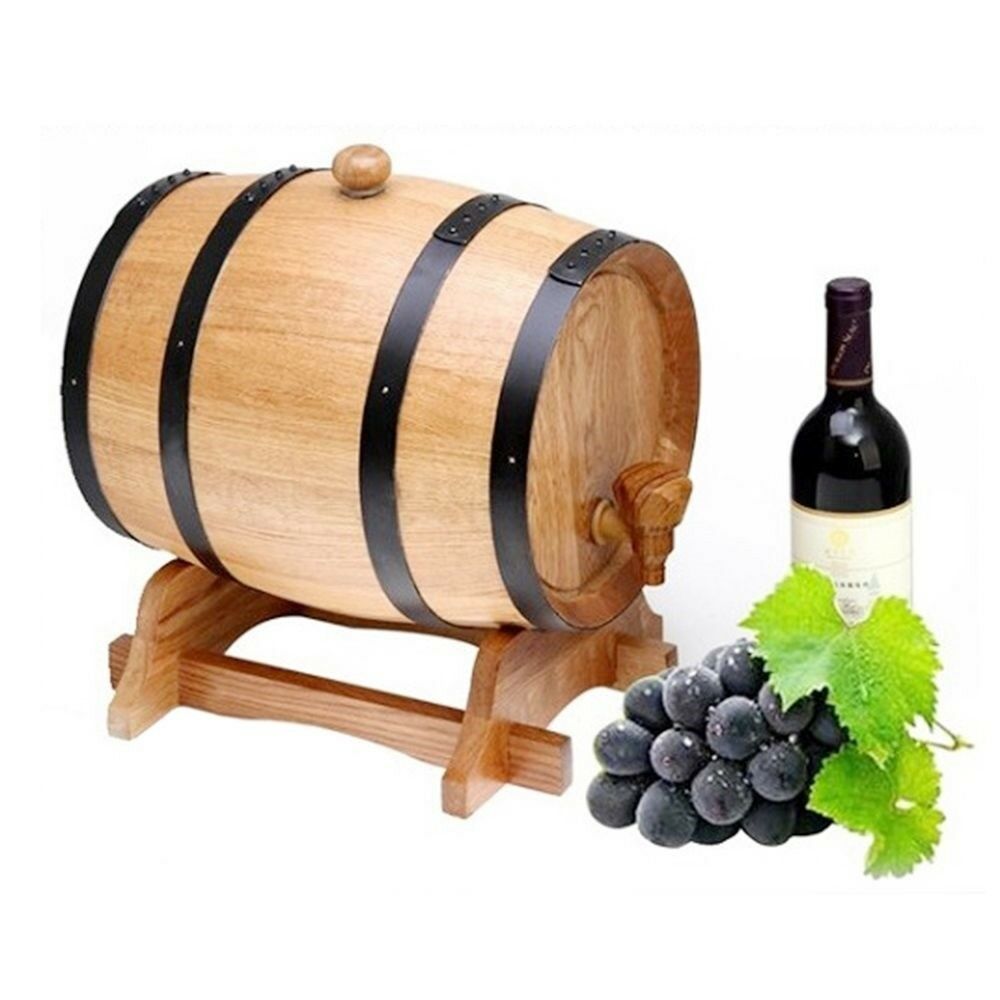 Oak Wine Barrel Keg Home Wine Making Device 3L - Food & Beverages