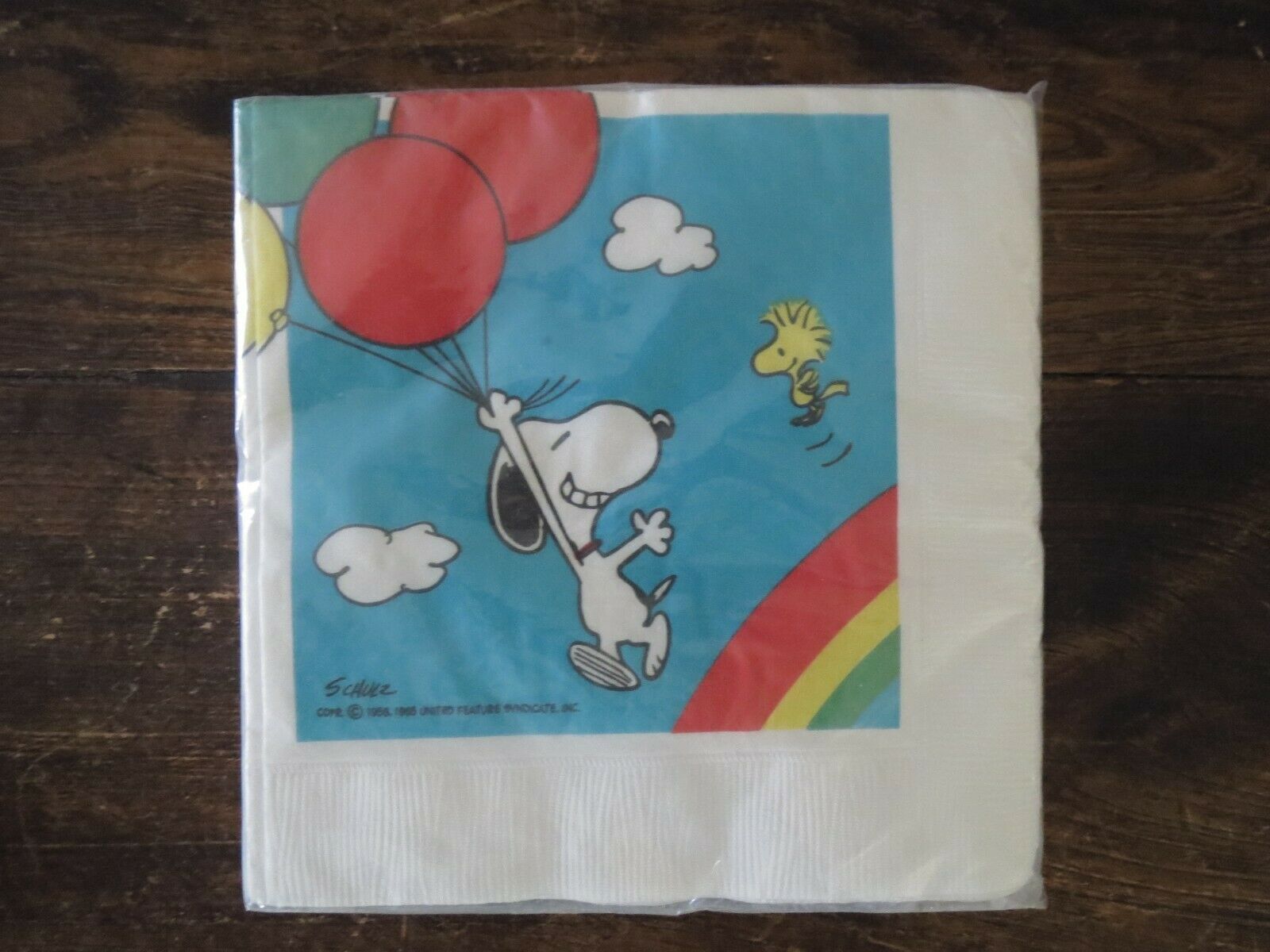 Sealed NOS 1970s Hallmark Peanuts Party Plates & Napkins Snoopy Charlie