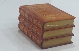 NauticalMart Vintage Decor - Three Fold Orange Book Case - $48.51