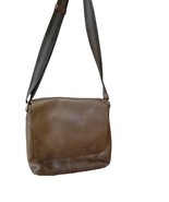 Coach Men&#39;s Charles F72362 Brown Leather Messenger Bag Used - $75.00